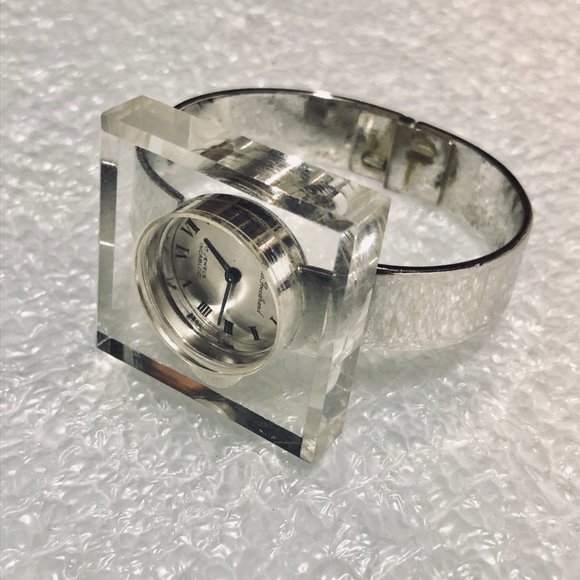 Louis Freedhand Lucite MCM Mid Century Bracelet Watch main image 7